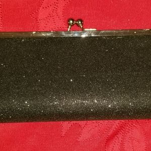 3 for $35 Black Glitter Clutch